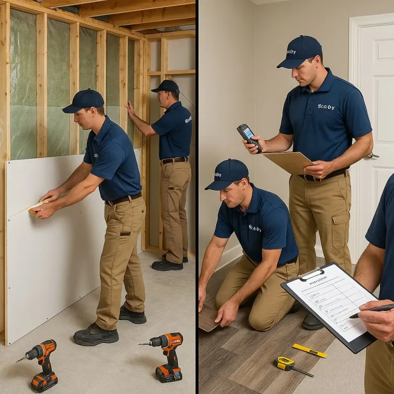 Repairs and Reconstruction process in Ashland, VA