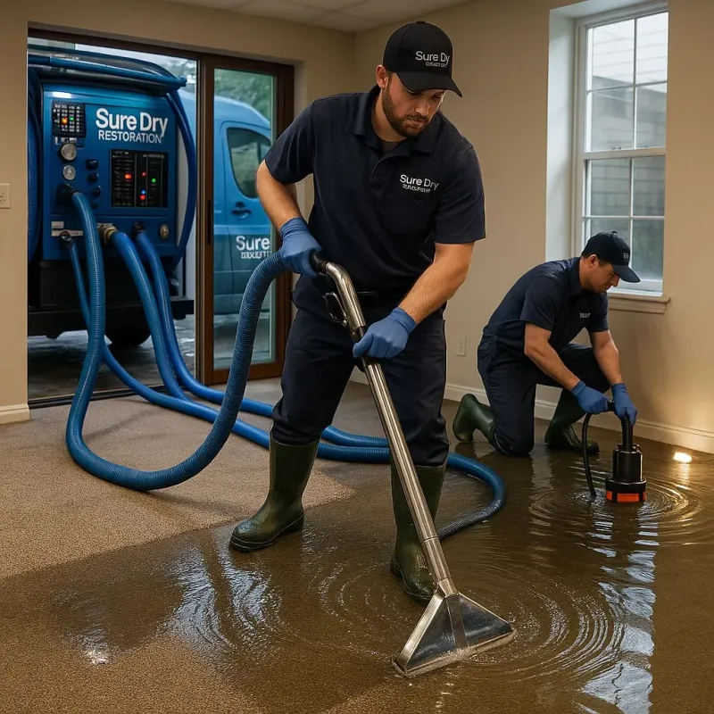 Water Extraction and Removal process in Ashland, VA